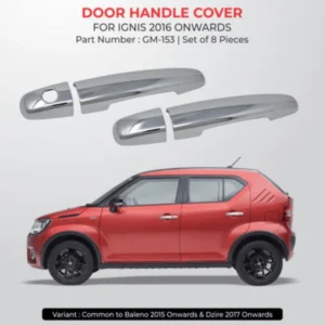 Galio Door Handle Cover with Sensor Cut For Maruti Suzuki Ignis (2016 Onwards)(Set of 8 pcs.)