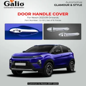 Galio Door Handle Cover For Tata Nexon (2017 To 2023)(Set of 8 pcs.)