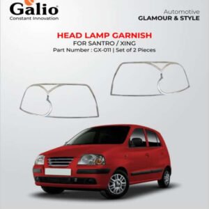 Galio Head Light Garnish Cover For Hyundai Santro Xing (Set of 2 pcs.)