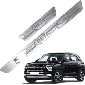 Galio Hyundai Creta 2018 Onwards Stainless Steel Plate Sill Guards