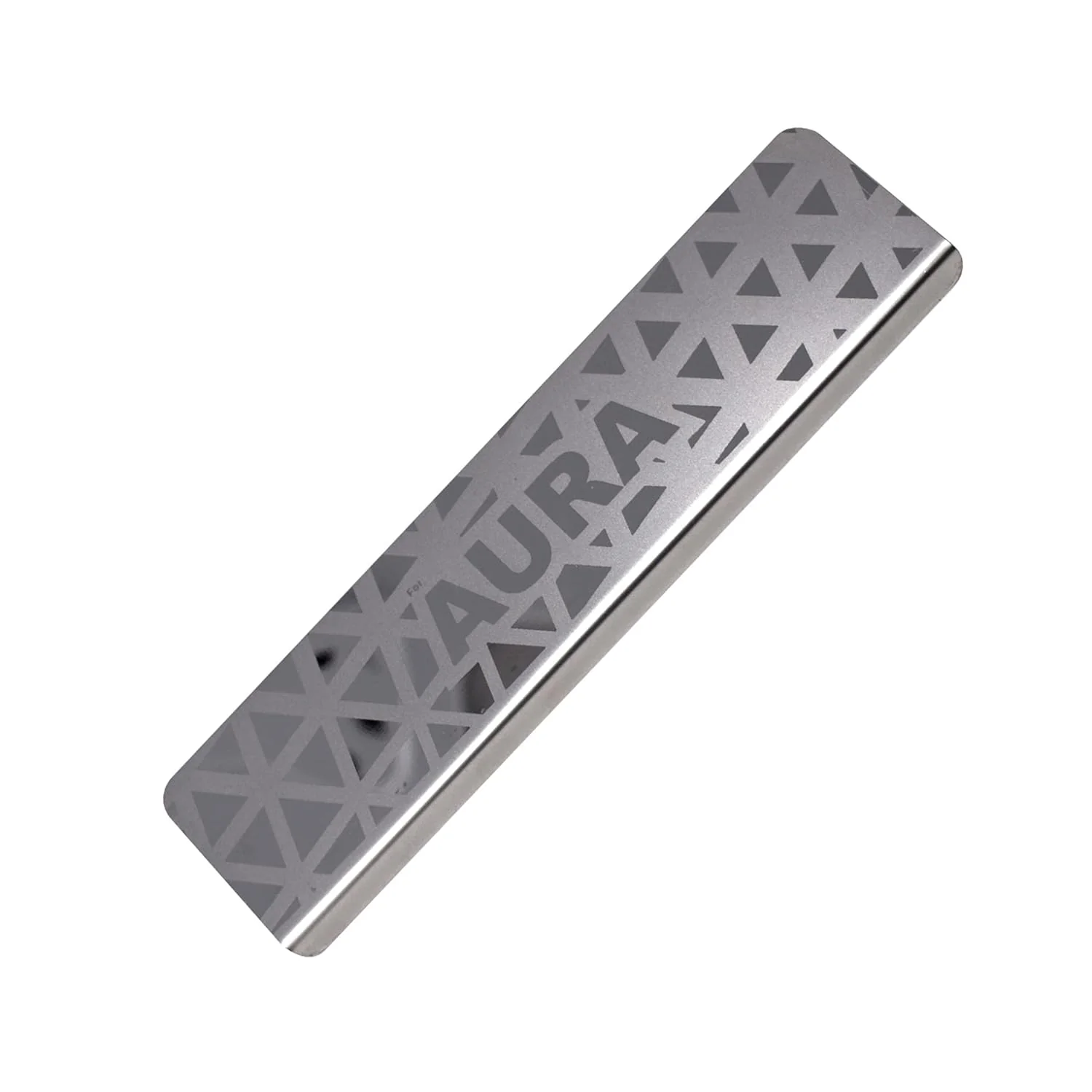 Galio Stainless Steel Plate Sill Guard For Hyundai Aura 2020 onwards (Set of 4 Pcs.)