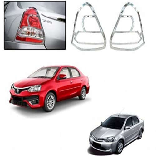 Galio Tail Lamp Garnish Cover For Toyota Etios Sedan 2010 Onwards (Set of 2 pcs.)