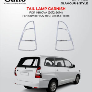 Galio Tail Lamp Garnish Cover For Toyota Innova (2012 To 2016)(Set of 2 pcs.)