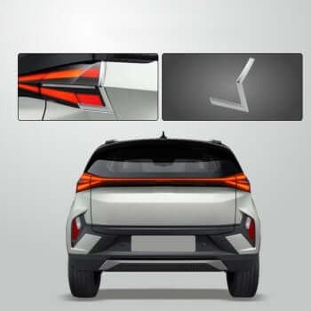 Galio Tata Nexon 2023.09 Onwards Tail Lamp Chrome Garnish