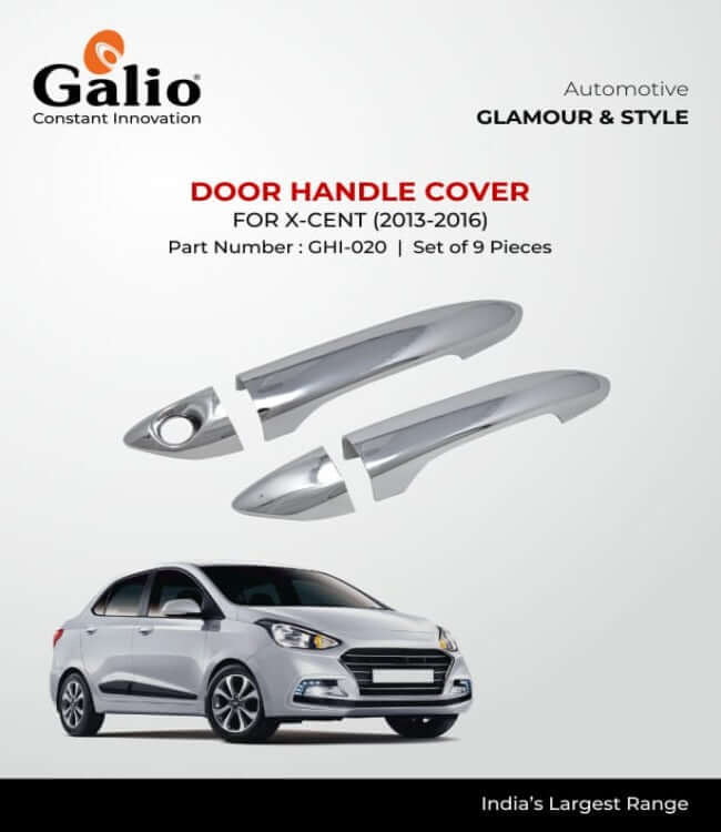 Galio Car Door Handle Cover For Hyundai X-Cent (2013 To 2016)&(2017 onwards)(8 pcs.)