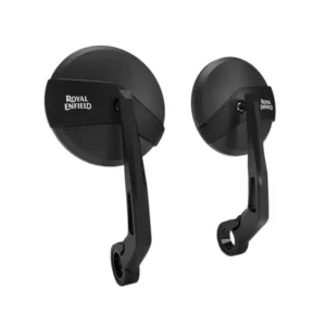 Handle Bar End Side Mirrors For all Royal Enfield Classic/Electra/Reborn/Standard 350/500, Himalayan 450, Hunter 350, Meteor 350, Super, Interceptor, GT 650, Scram 411, Bear 650