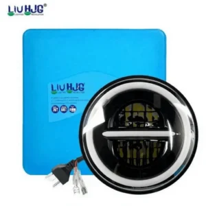 HJG Minus With Ring LED Headlight (7 Inch)