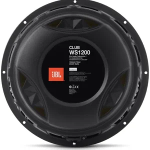 JBL CLUB WS1200BLK – 12” Shallow mount subwoofer