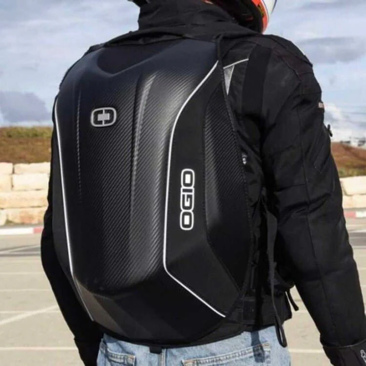 Ogio Motorcycle Riding Waterproof Carbon Fiber Back Pack (Black)