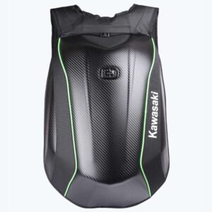 Kawasaki Motorcycle Waterproof, Carbon Fiber Back Pack