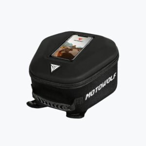 Motowolf Motorcycle Tank Bag Black
