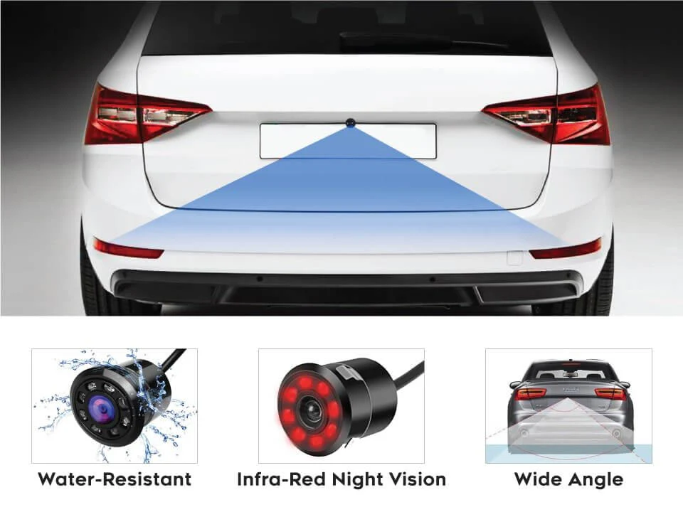 MyTVS RC-71 AHD Reverse 8 LED Camera