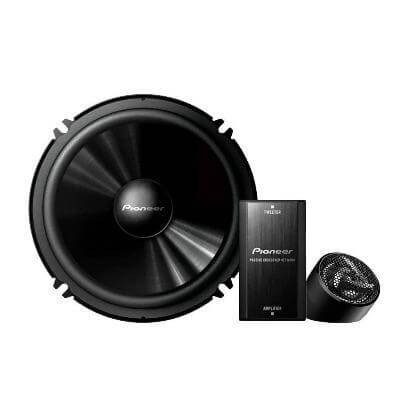 Pioneer TS-C602IN Separate 2 Way Component Speaker (Black) (16cm)