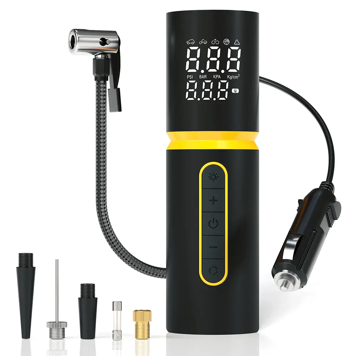 Portronics Vayu 5.0 Lite Portable Tyre Inflator