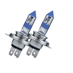Potauto H4 MAXIMUS Halogen Headlight Bulb For Car (12V 130/100W) Set of 2 Pcs.
