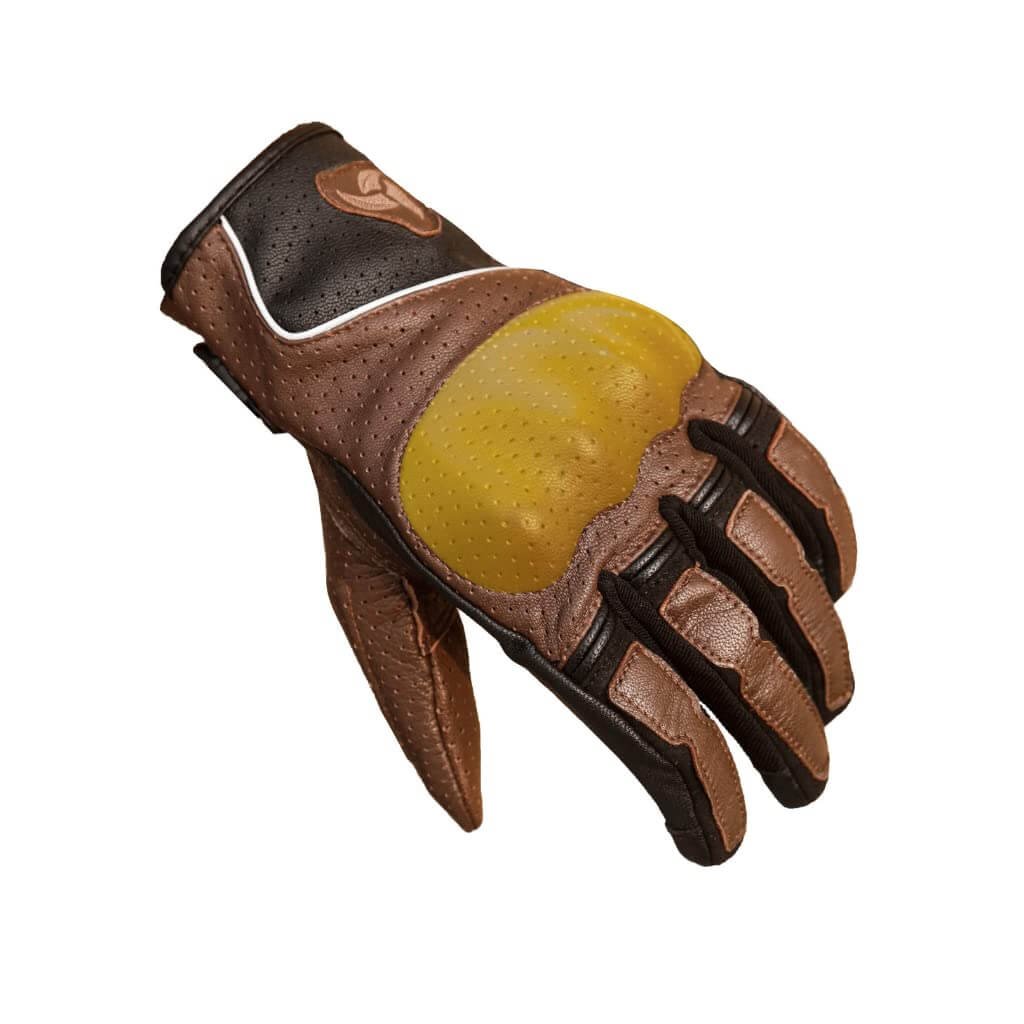 Raida CruisePro II Motorcycle Gloves (Brown)
