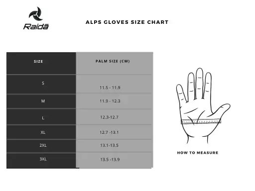 Raida AeroPrix Motorcycle Gloves (Red)