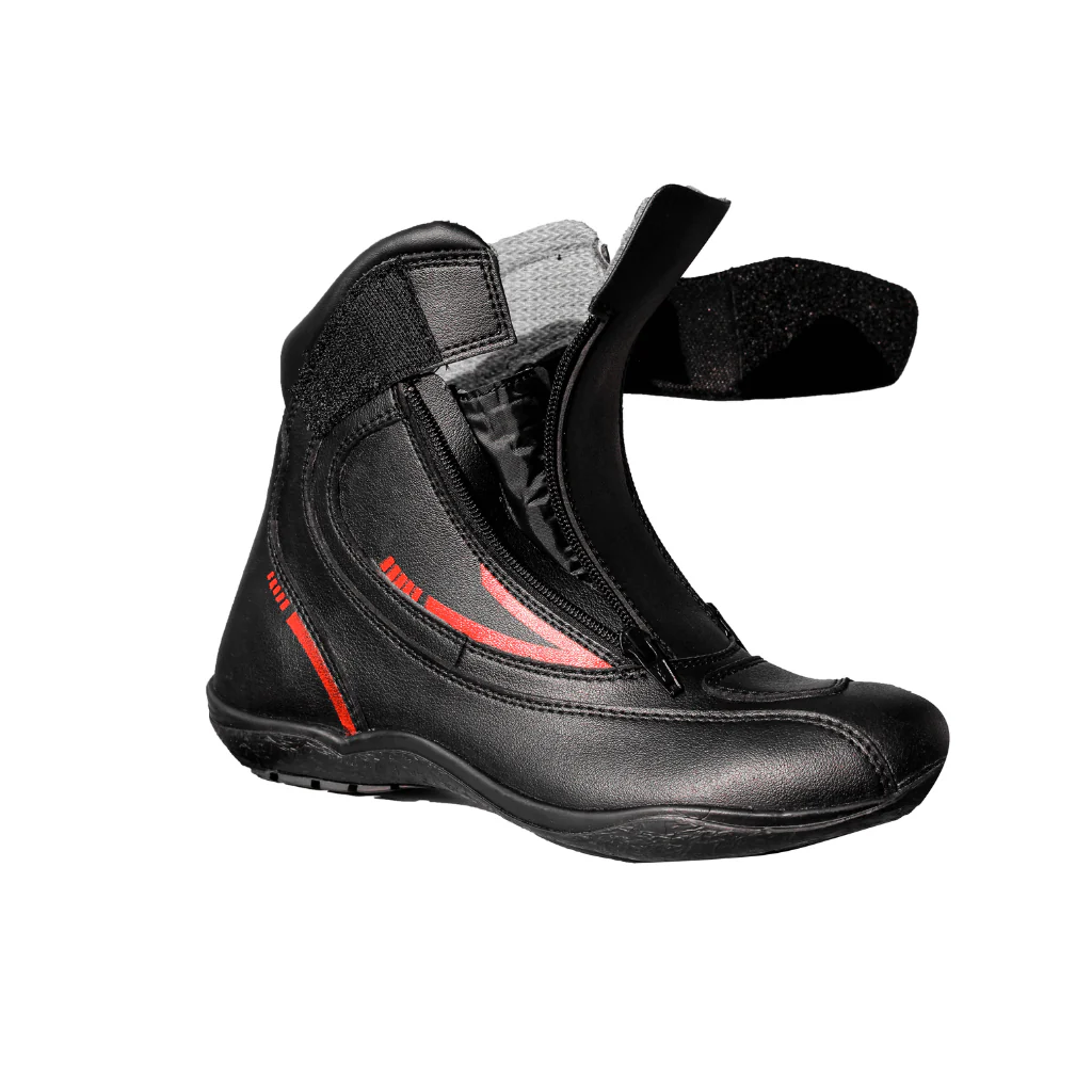 Raida Tourer Motorcycle Boots (Red)
