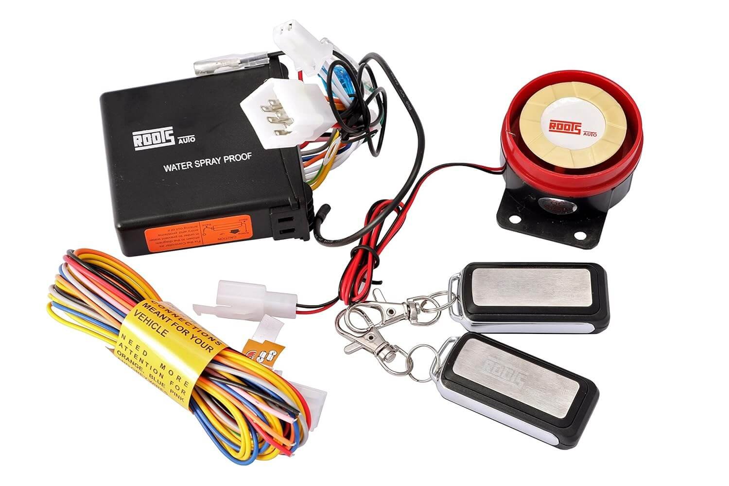 Roots Gladiator III RTWSG3 Two Wheeler Security System