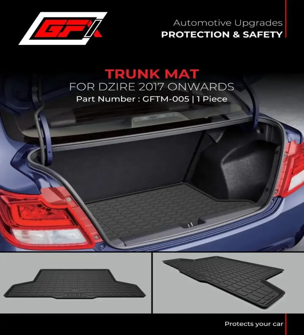 GFX Trunk/Boot Mat For Maruti Suzuki Dzire (2017 onwards)