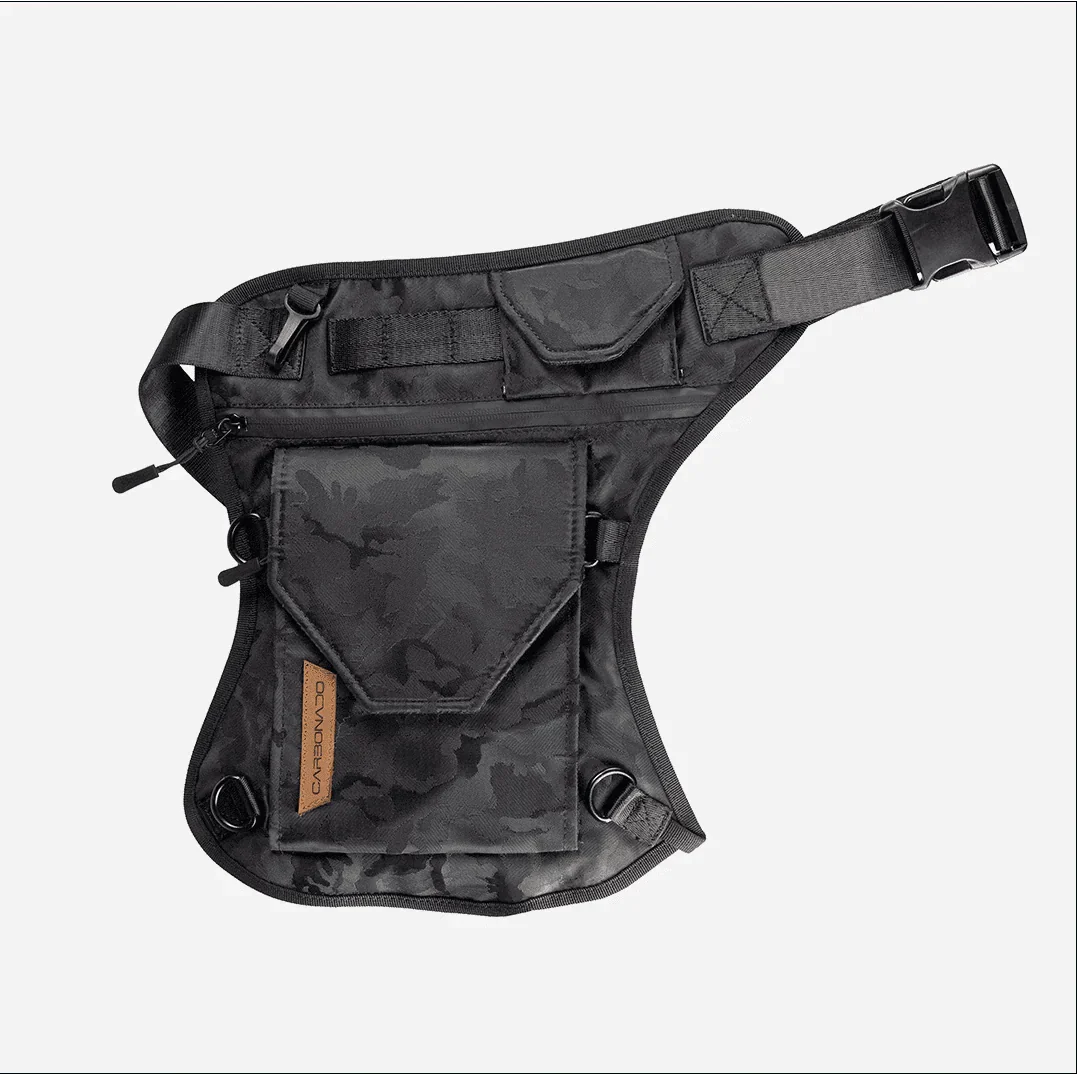 Carbonado Vector Waist Bag (Black Camo)