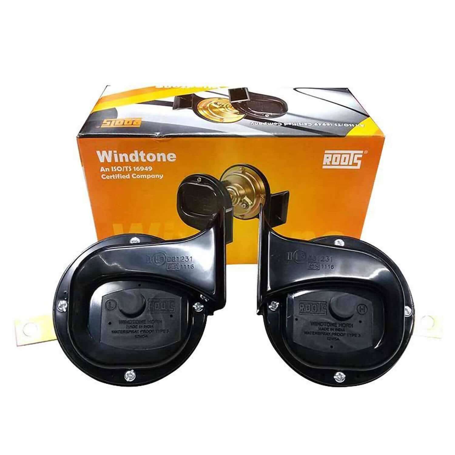 Roots Original Windtone Skoda Type Horn (12V)