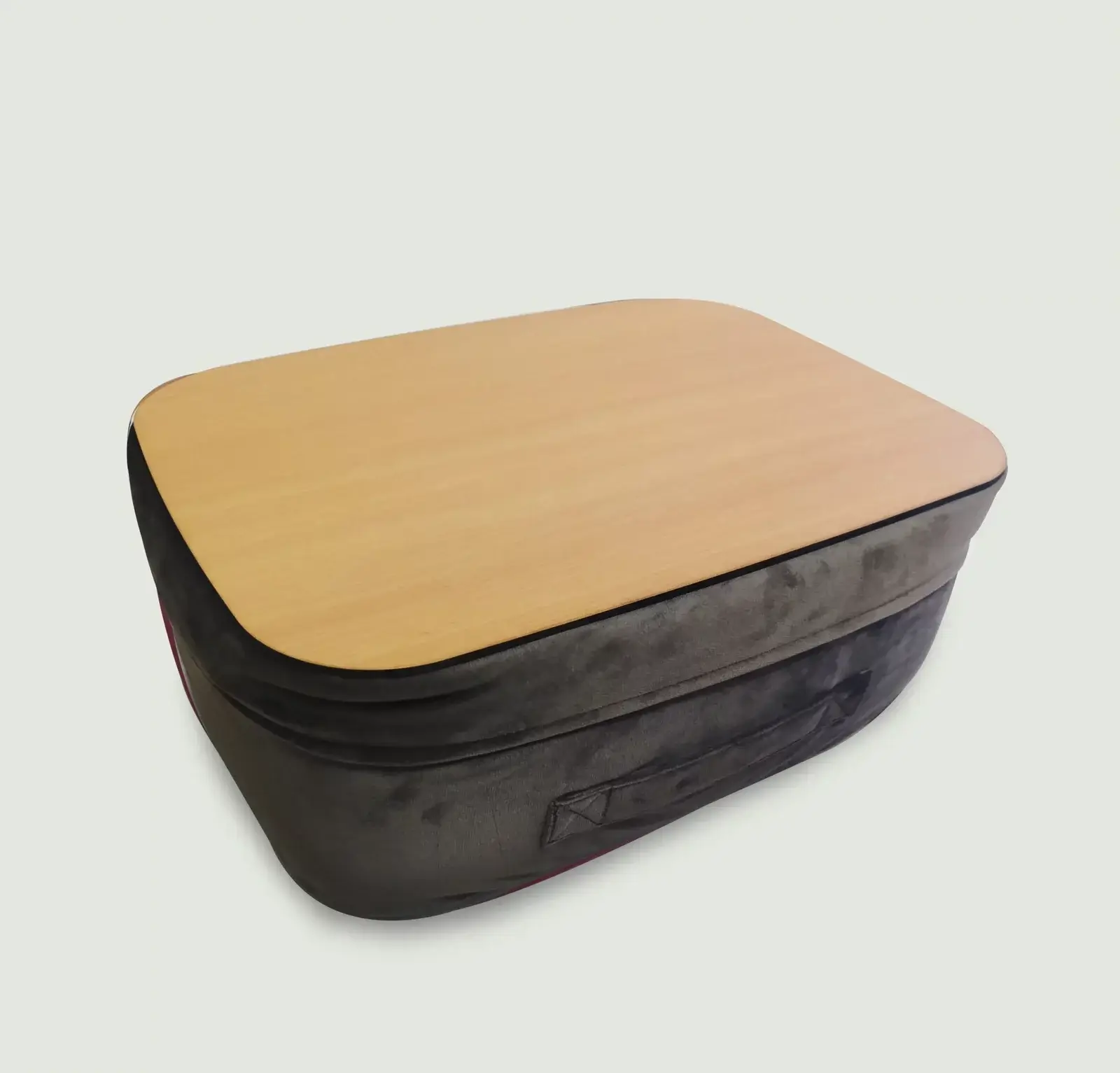 Ctrack Nxt Premium Memory Form Lap-Desk/Pillow with Veneer Wooden Tray