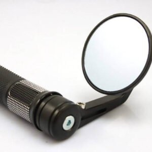 Round Shape Guance Motorcycle Bar End Rear View Mirror For All Royal Enfield Bikes