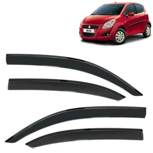 Galio Car Door Wind Visor For Maruti Suzuki Ritz (2009 onwards)(Set of 4 pcs)