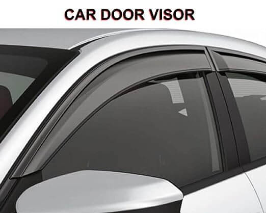 Galio Car Door Wind Visor For Tata Punch (2021 Onwards)(Set of 4 Pcs.)