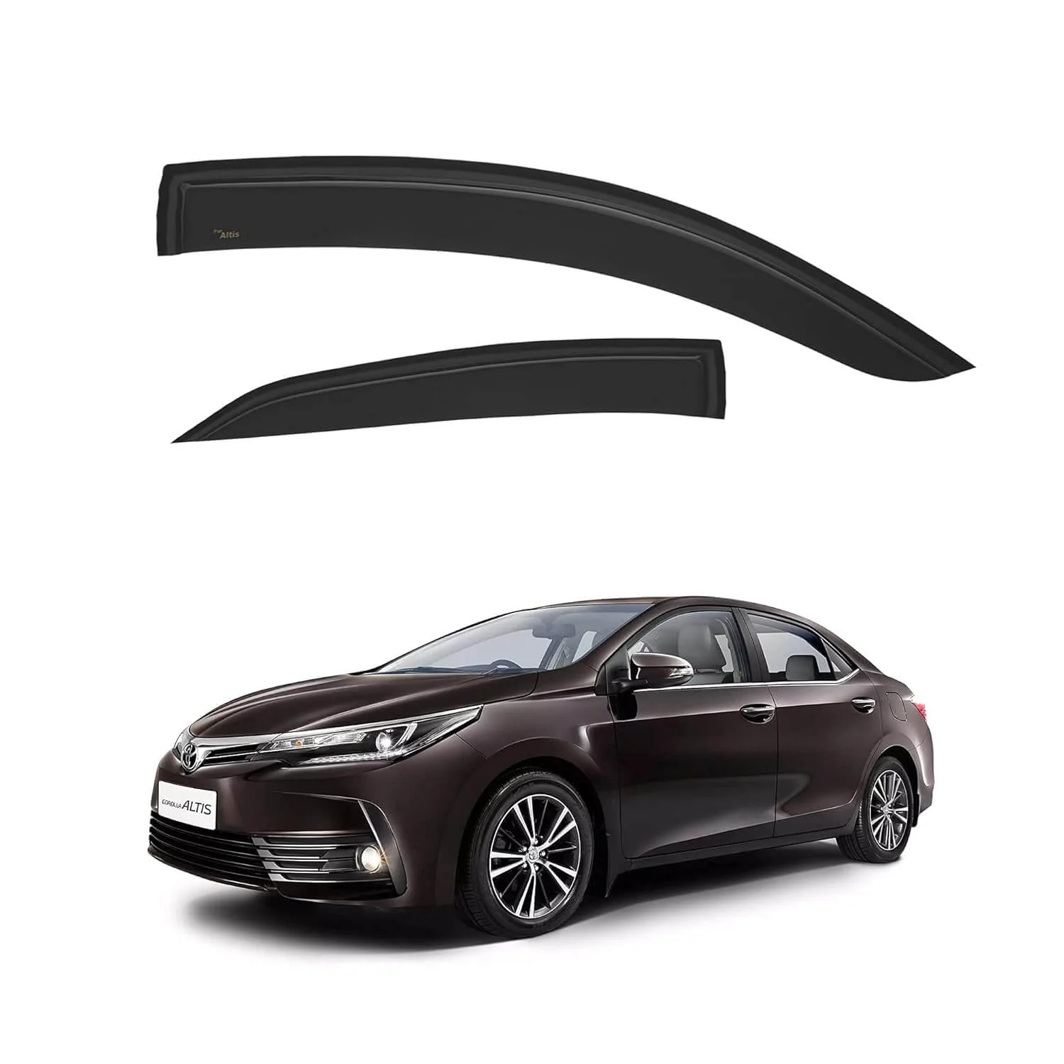 Galio Car Door Wind Visor For Toyota Altis (Set of 4 pcs)