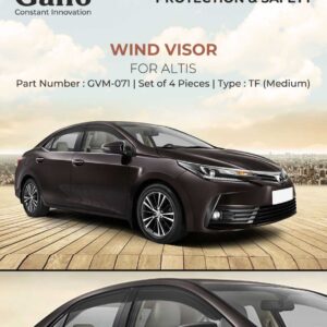 Galio Car Door Wind Visor For Toyota Altis (Set of 4 pcs)