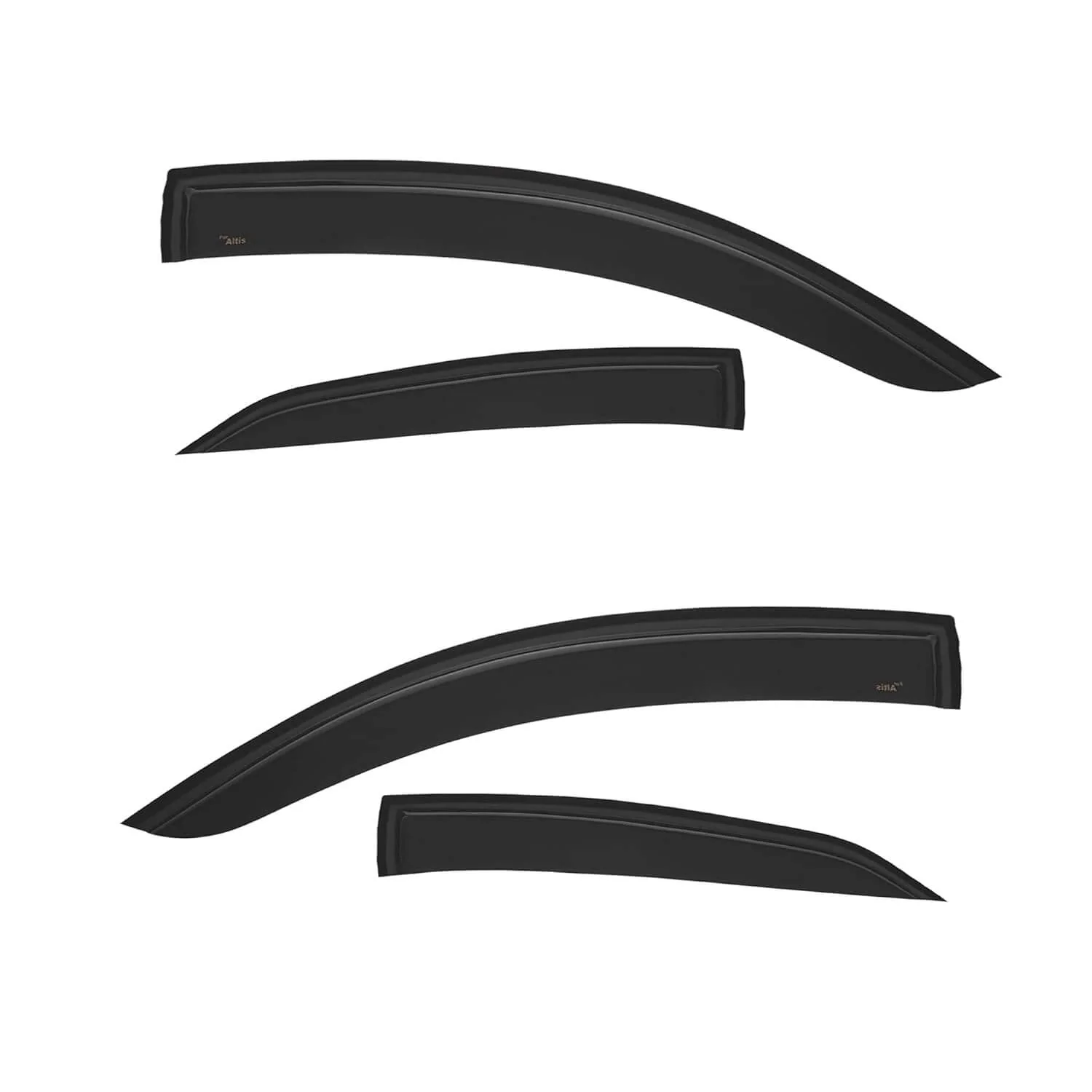 Galio Car Door Wind Visor For Toyota Altis (Set of 4 pcs)