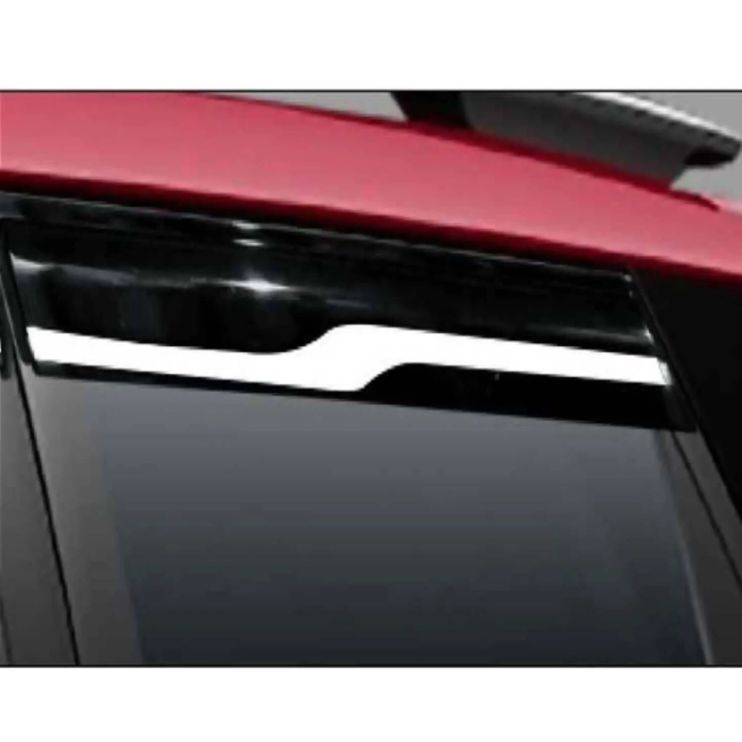 Galio Car Door Wind Visor with Silver Line For Mahindra XUV 3XO (2024 Onwards)